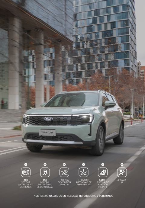 Nueva Ford Territory™ Completamente Híbrida.