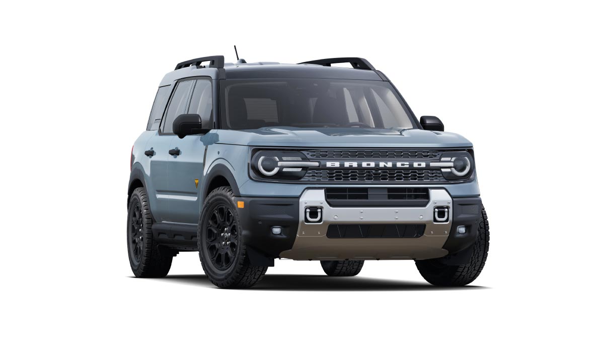 Ford Bronco color Gris Azulado