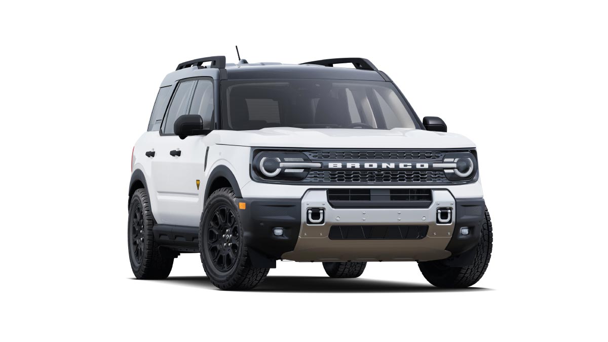 Ford Bronco color Blanco Oxford