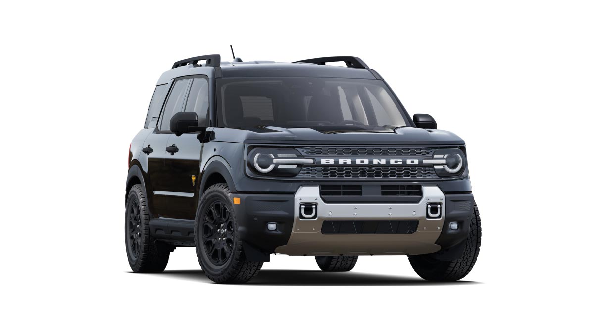Ford Bronco color Negro Sombra