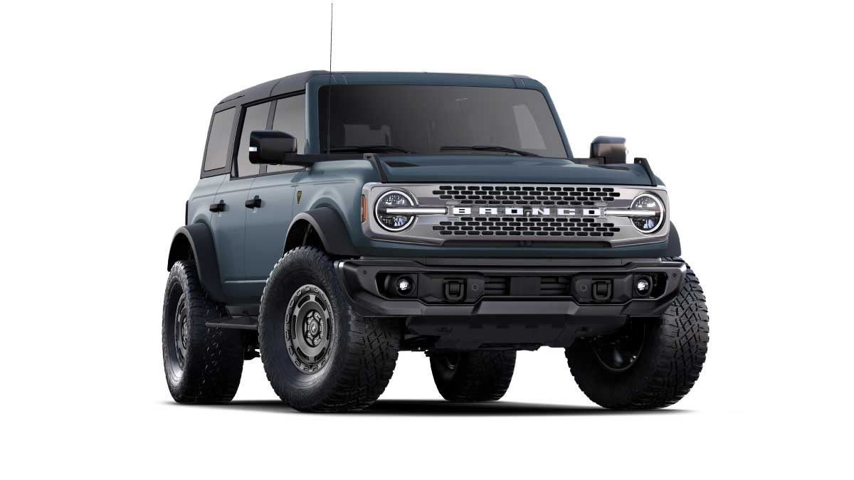 Nueva Bronco Gris Azulado