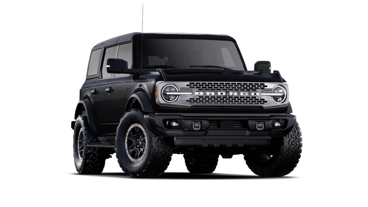 Nueva Bronco Negro Sombra