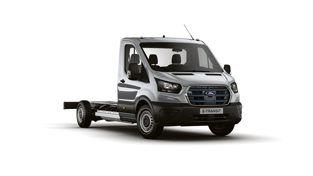 Nueva Ford E-Transit Chasis Plata lunar