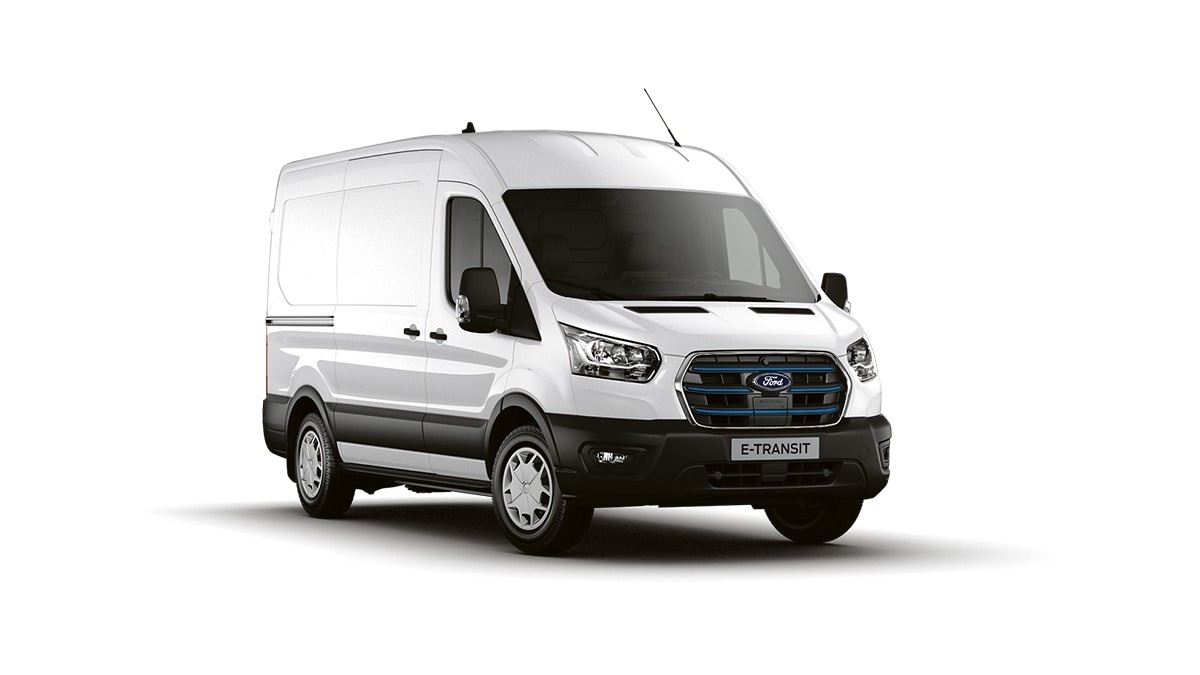  Ford E-Transit Van Blanco Oxford