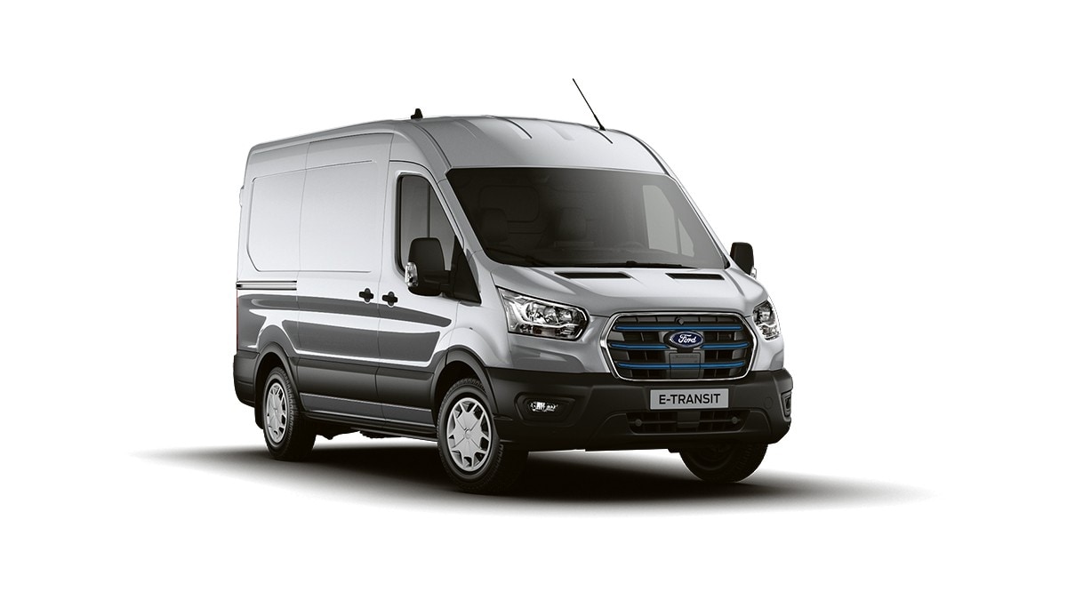 Ford E-Transit Van Plata Lunar