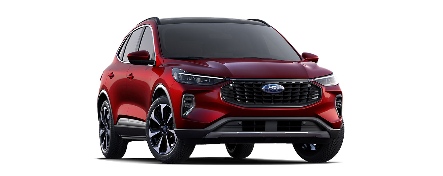 Ford Escape FHEV 2024 en color Rojo Metálico