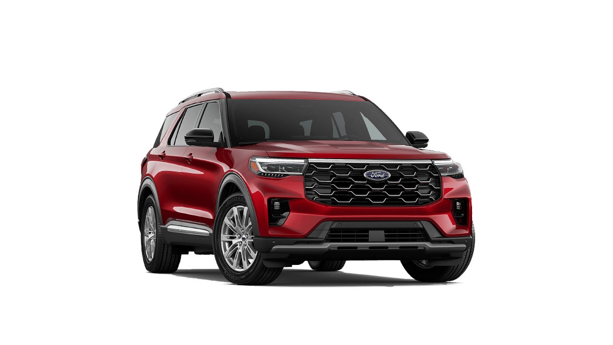 Camioneta Ford Explorer 4x4 Rojo Metálico