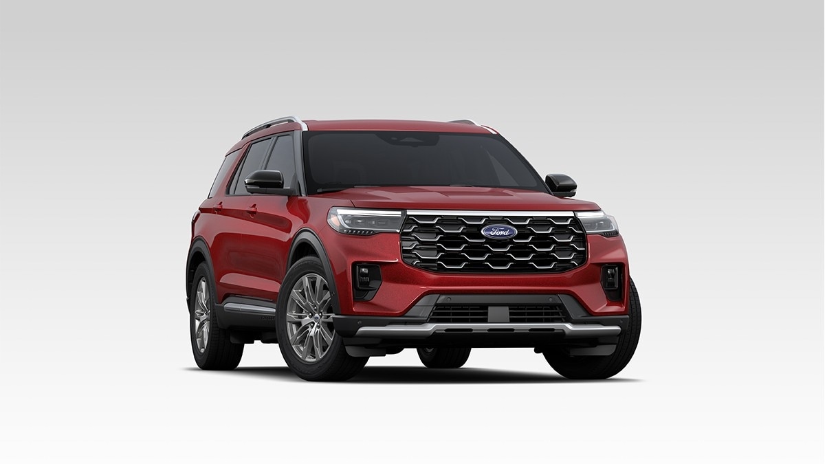 Camioneta Ford Explorer 4x4 Rojo Metálico