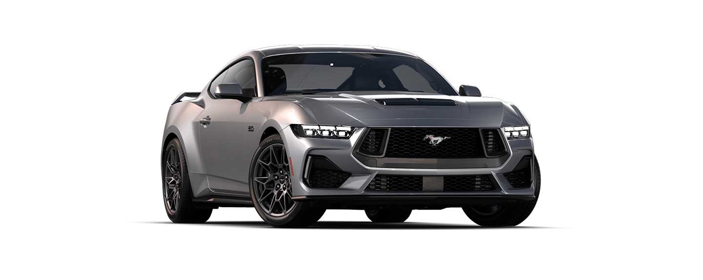 Ford Mustang® en color Plata Puro