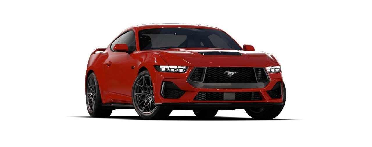 Ford Mustang® en color Rojo Metálico
