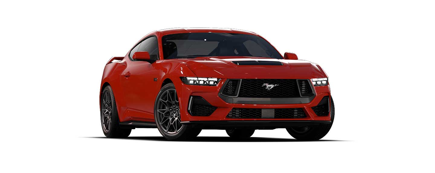 Ford Mustang® en color Rojo Metálico