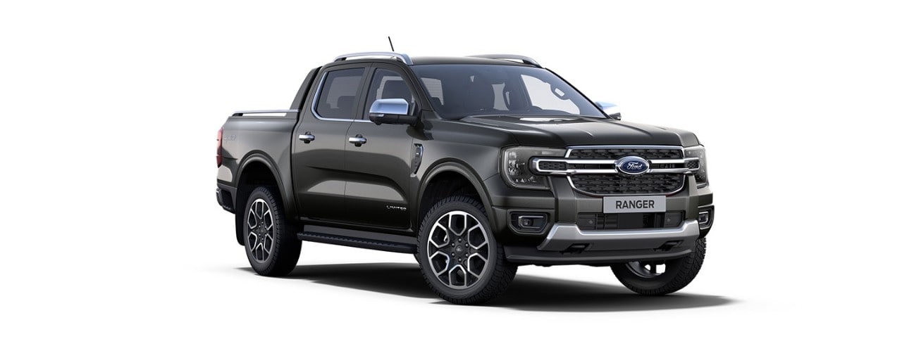Ford Ranger Nueva generación en color Gris Magnético