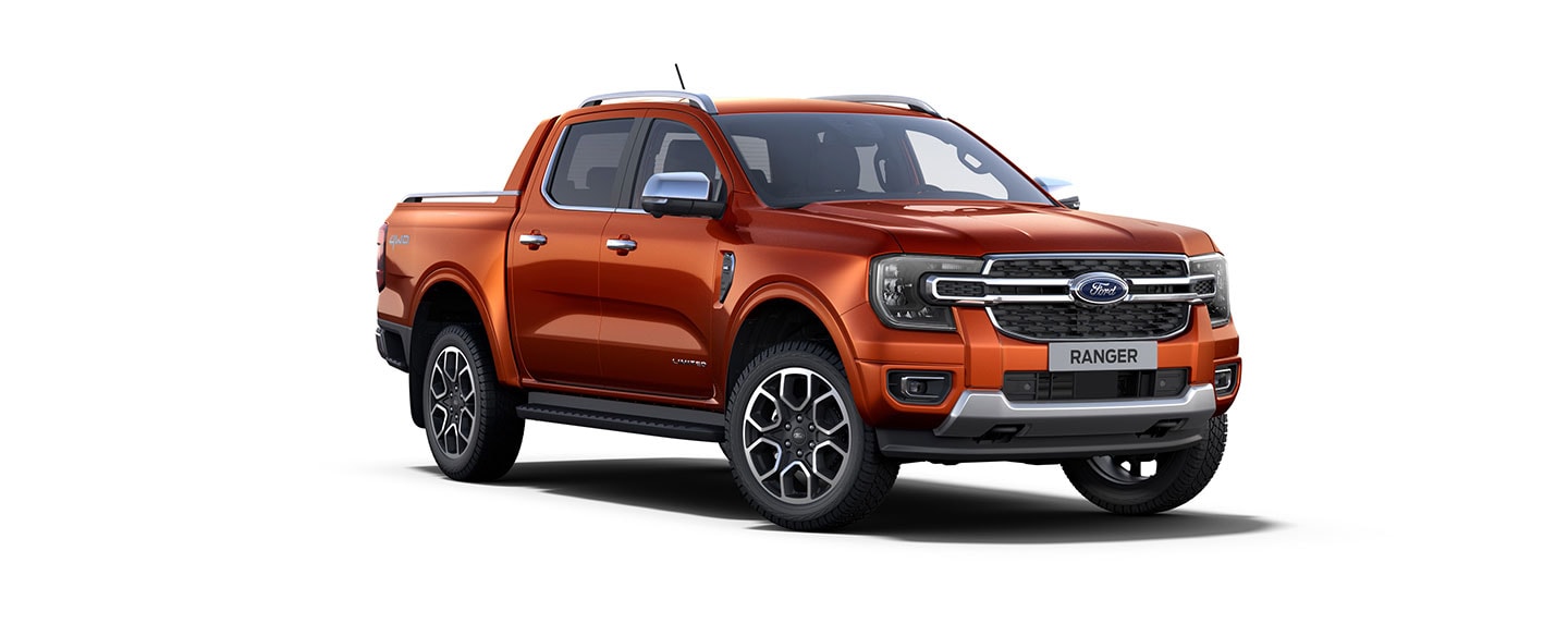 Ford Ranger Nueva generación en color Naranja Terra