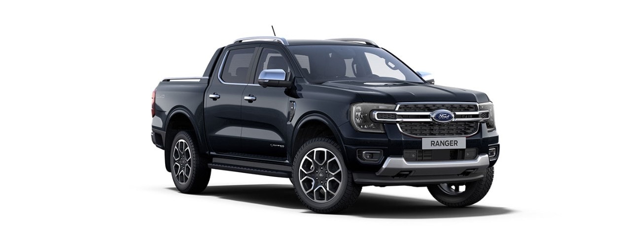 Ford Ranger Nueva generación en color Negro Perlado