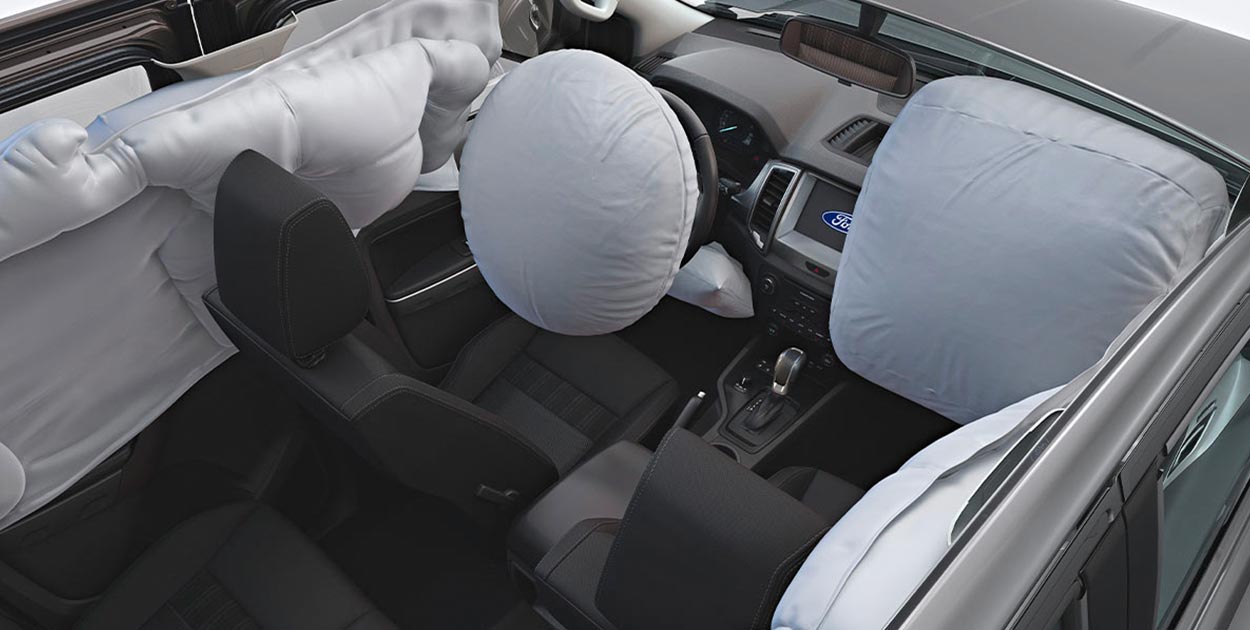La seguridad es primordial. 7 Airbags