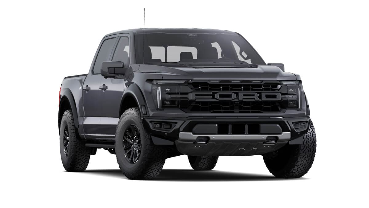 F-150 Híbrida en color Gris Carbón