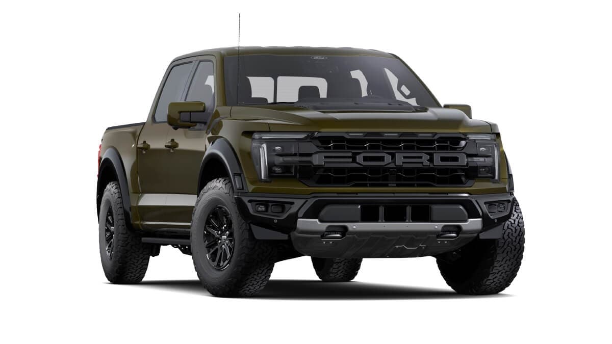 F-150 Híbrida en color Verde Oliva