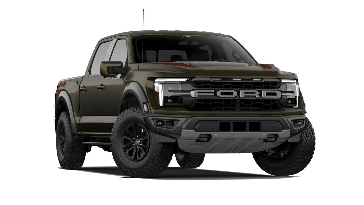 F-150 Híbrida en color Verde Oliva
