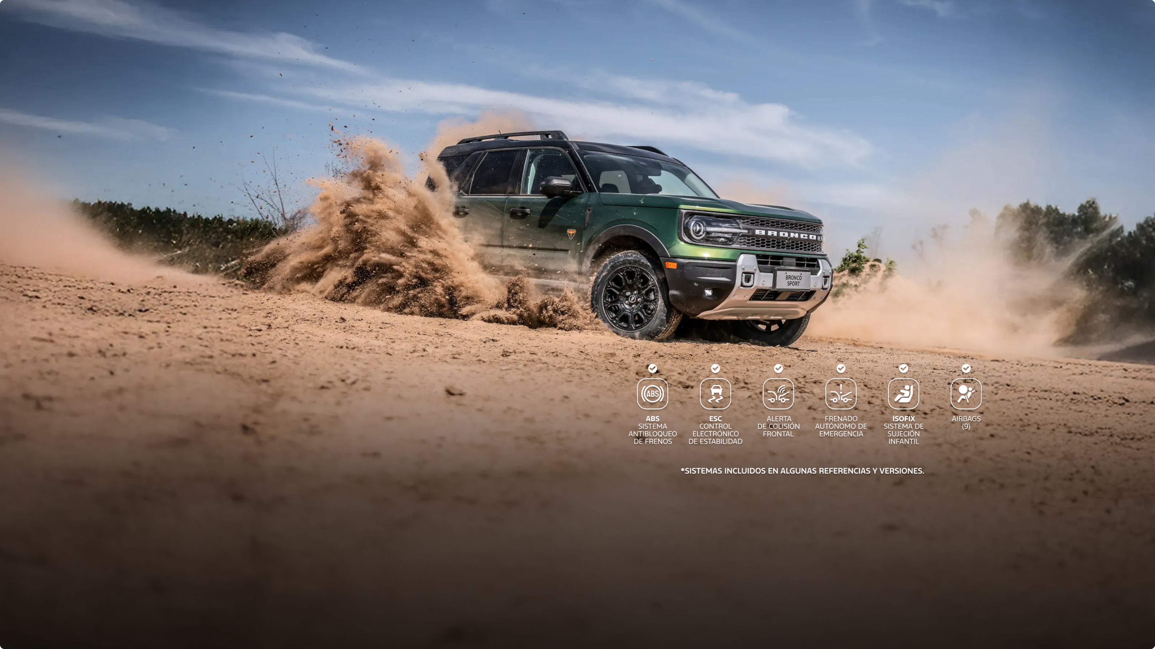 Ford Bronco Sport Badlands en terreno complicado