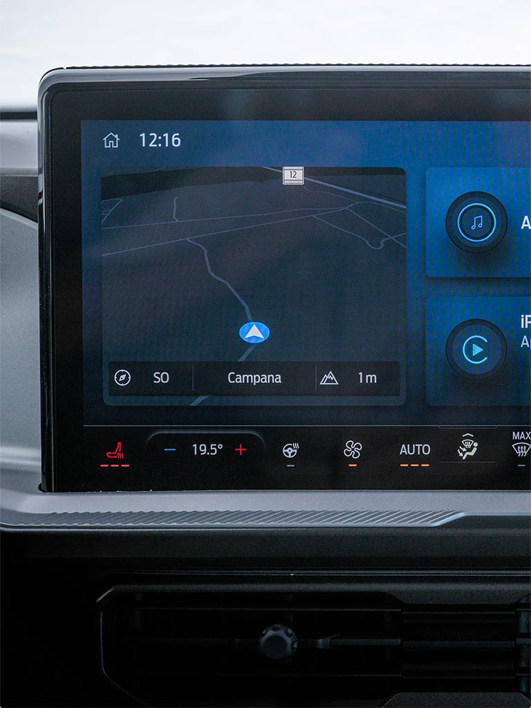 Tablero y pantalla de la Bronco Sport Badlands