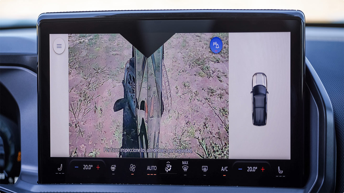 Pantalla táctil de la Ford Bronco Sport