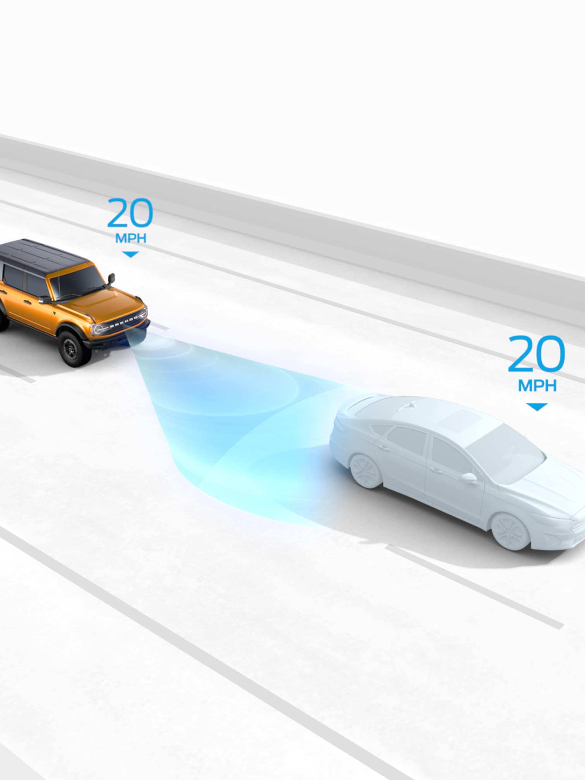 Control de crucero adaptativo en la Ford Bronco Badlands