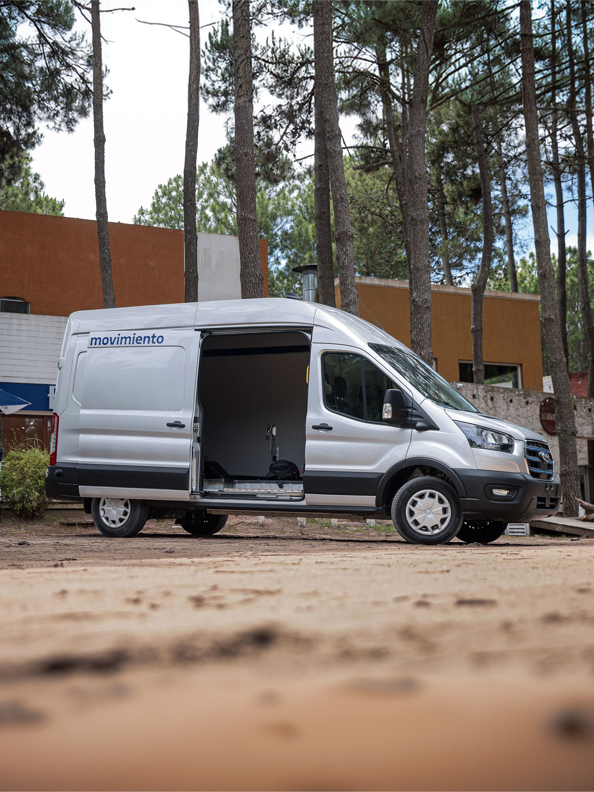 Capacidad de carga de la E-Transit Van