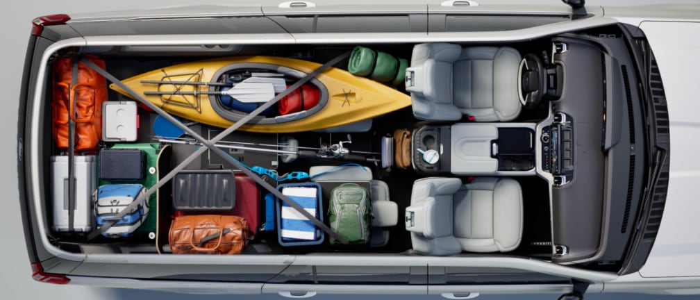 Gestión de espacio de carga en la Ford Expedition 