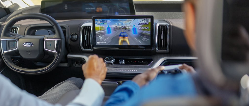 Pantalla central y tablero de la Ford Expedition 