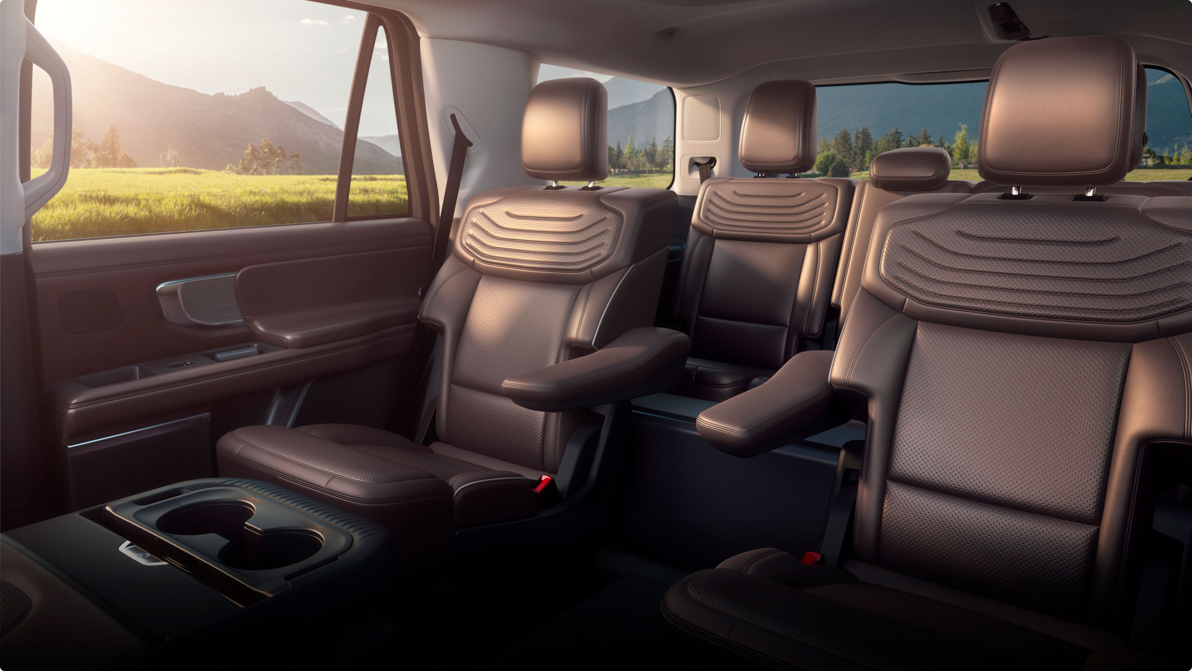 Interior de la Ford Expedition 