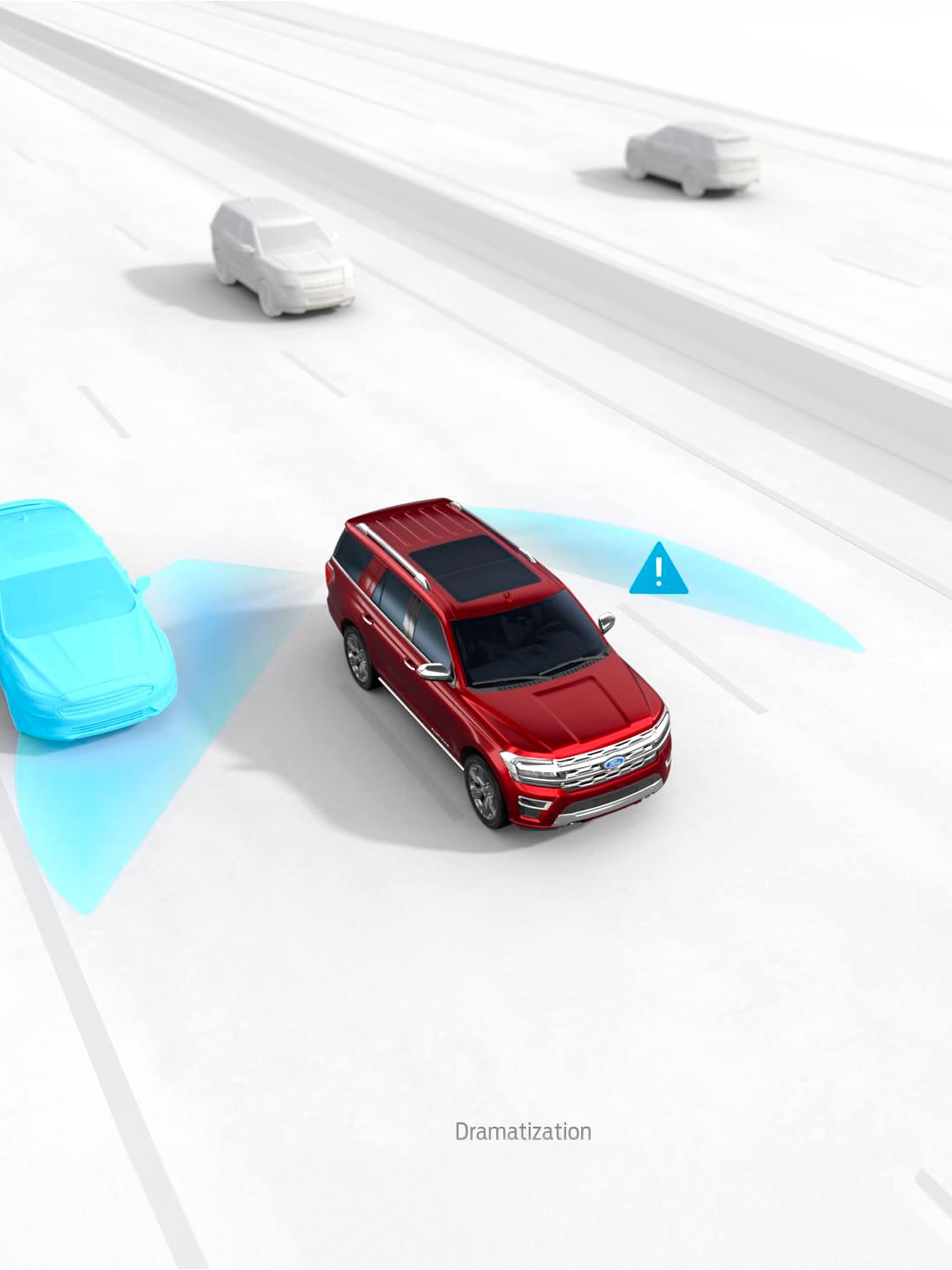 Control de puntos ciegos de la Ford Expedition