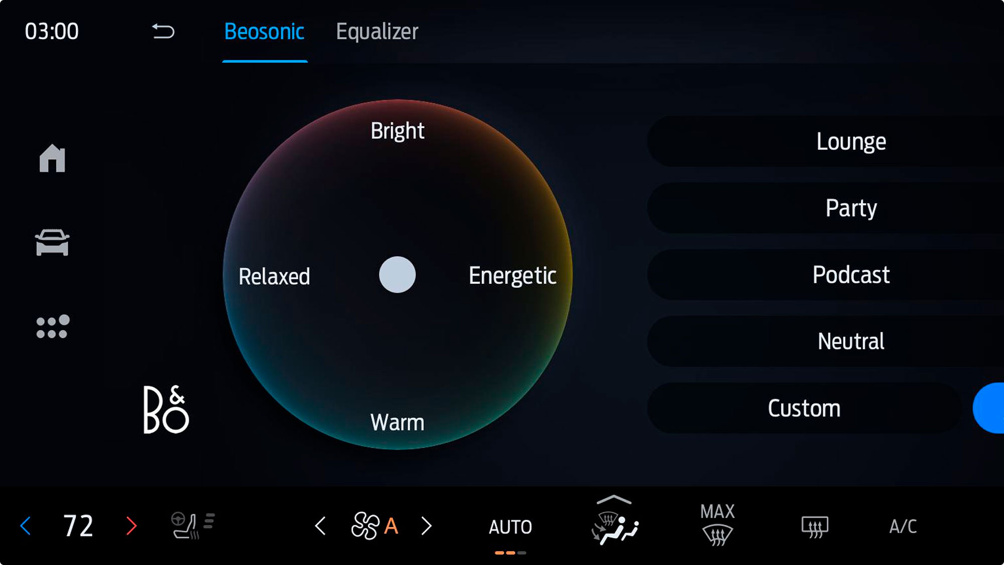 Controles de audio de la Ford Explorer
