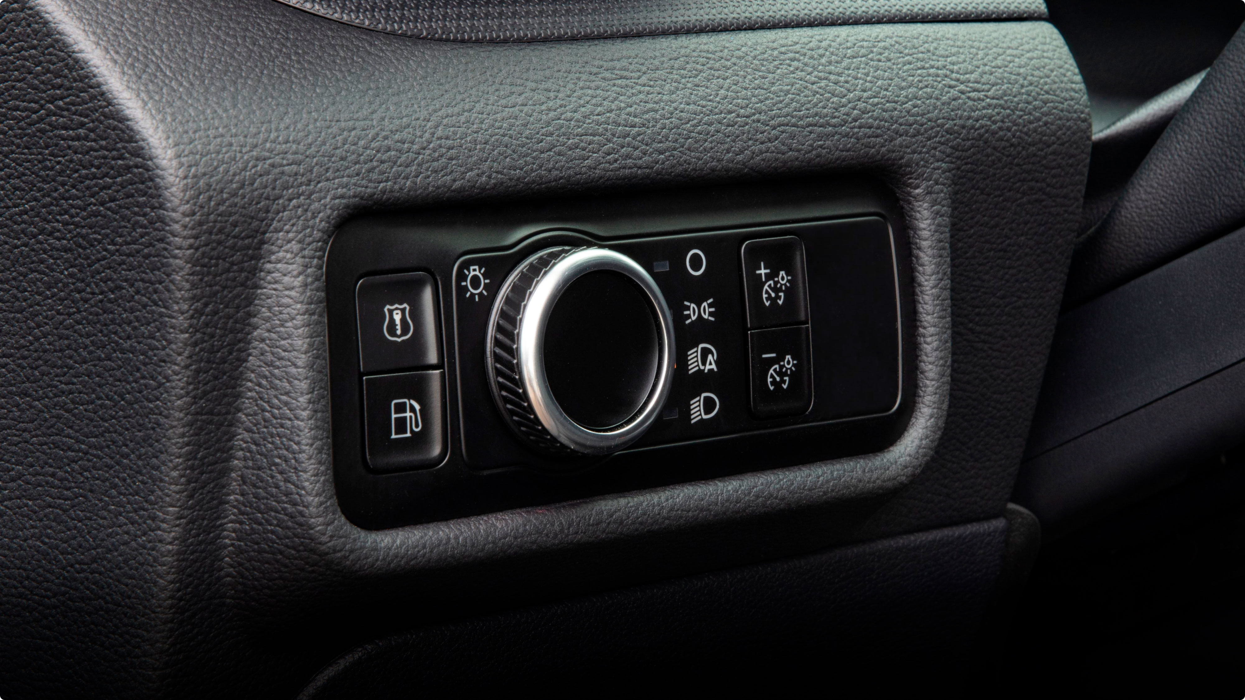 Selector giratorio de luces de la Ford Explorer