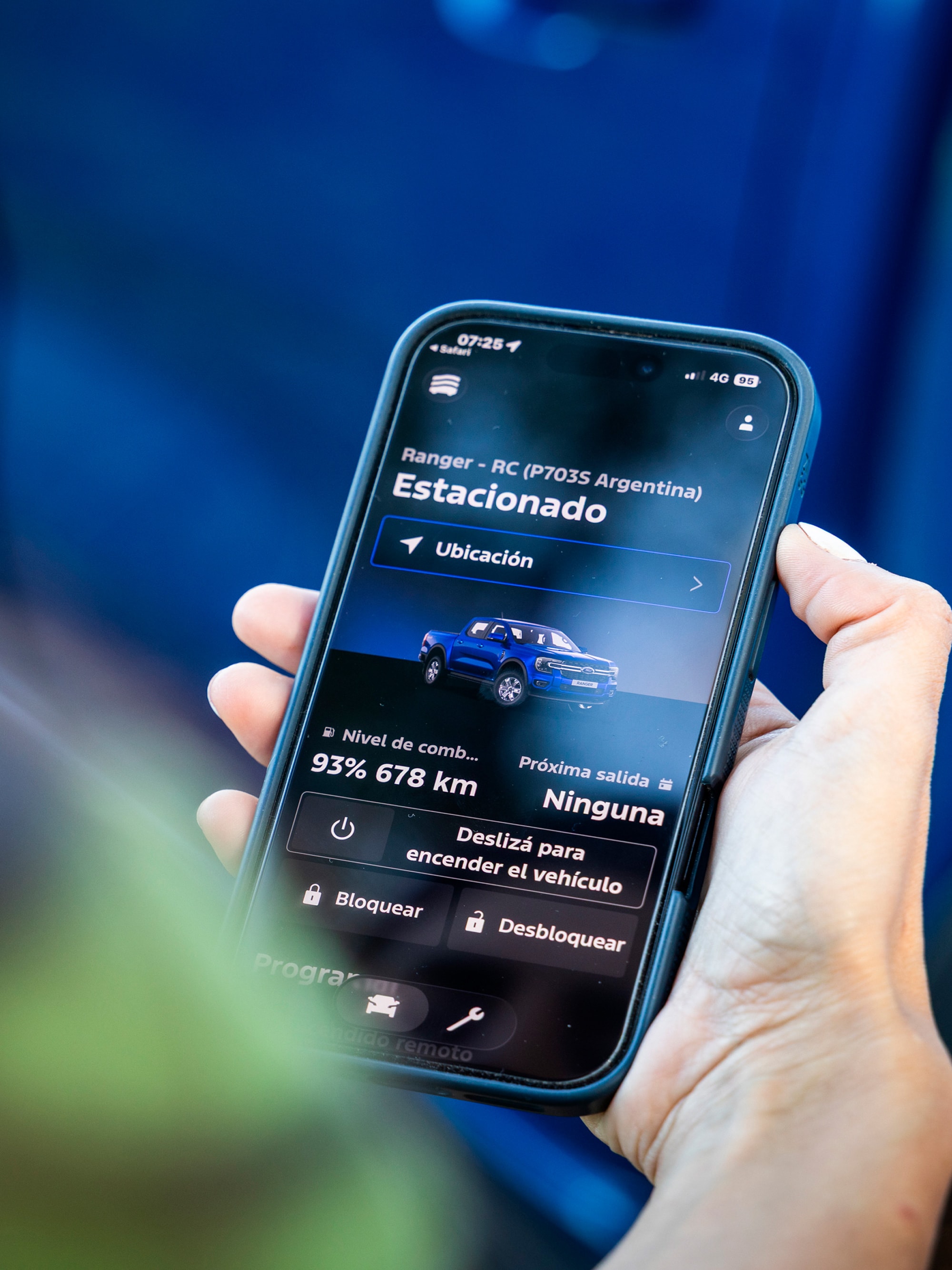 Gestiona tu Ford Explorer desde Ford app