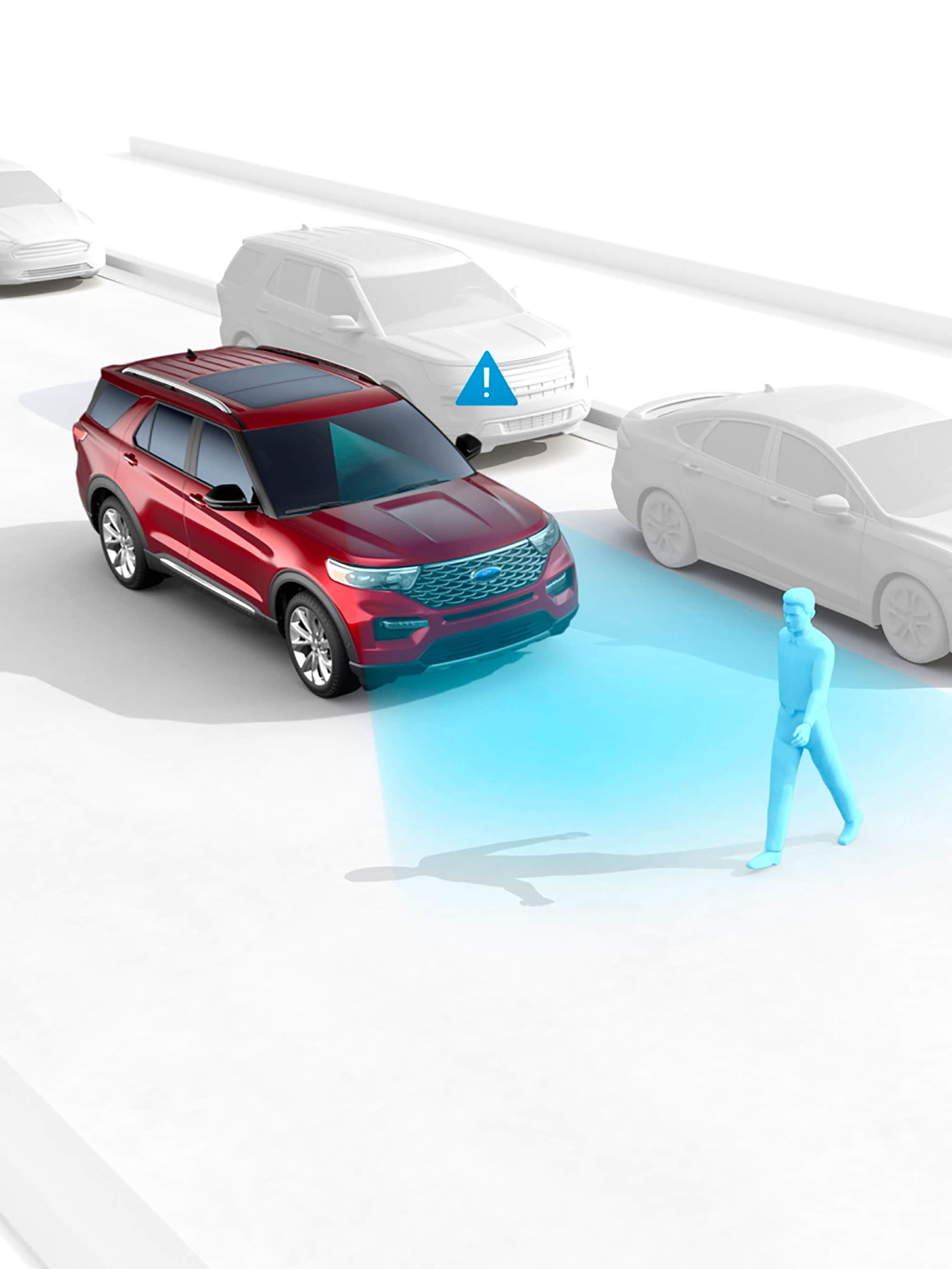 Sistema anti-colisión de la Ford Explorer