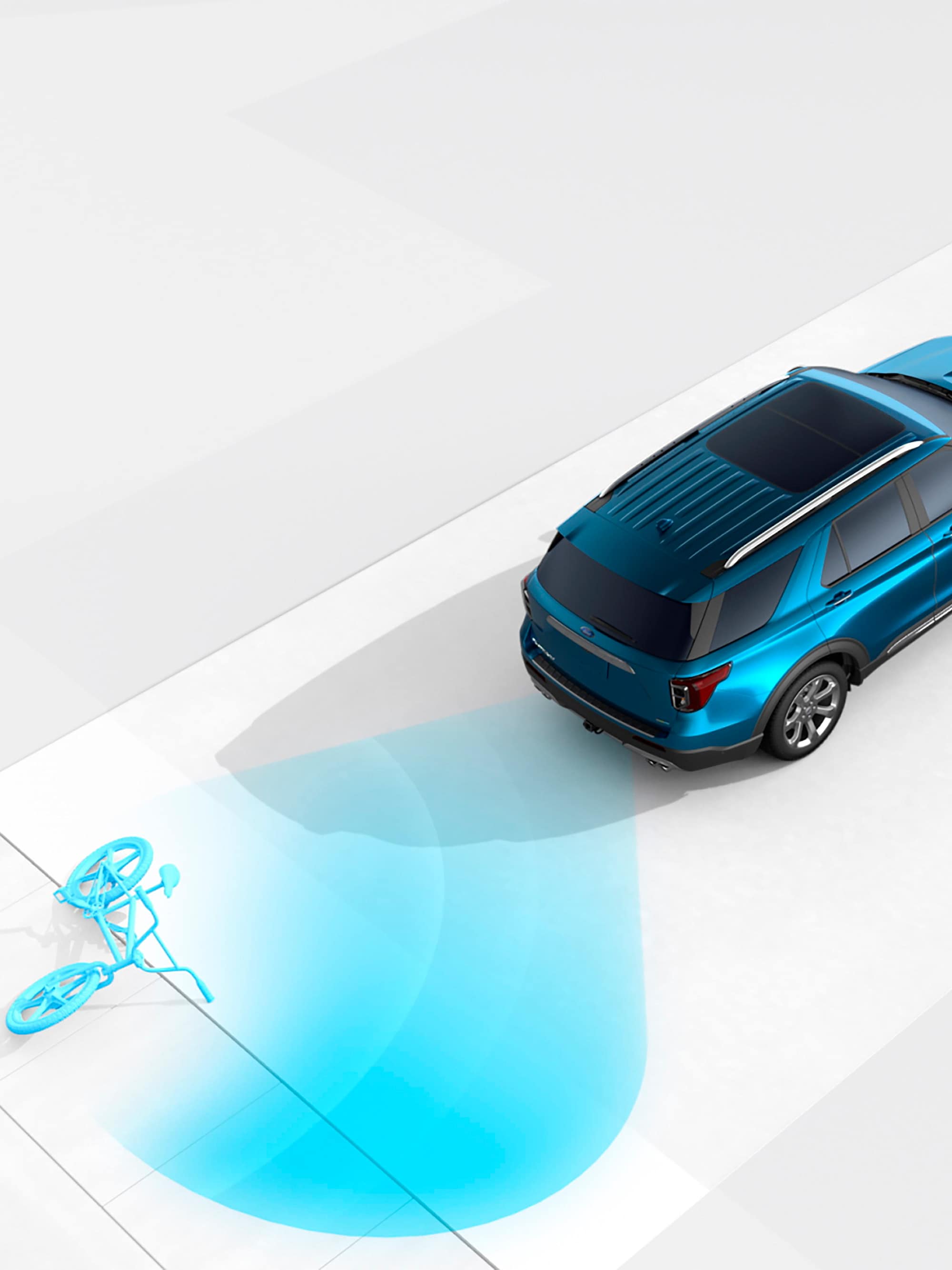Sistema de cámaras panorámicas de la Ford Explorer