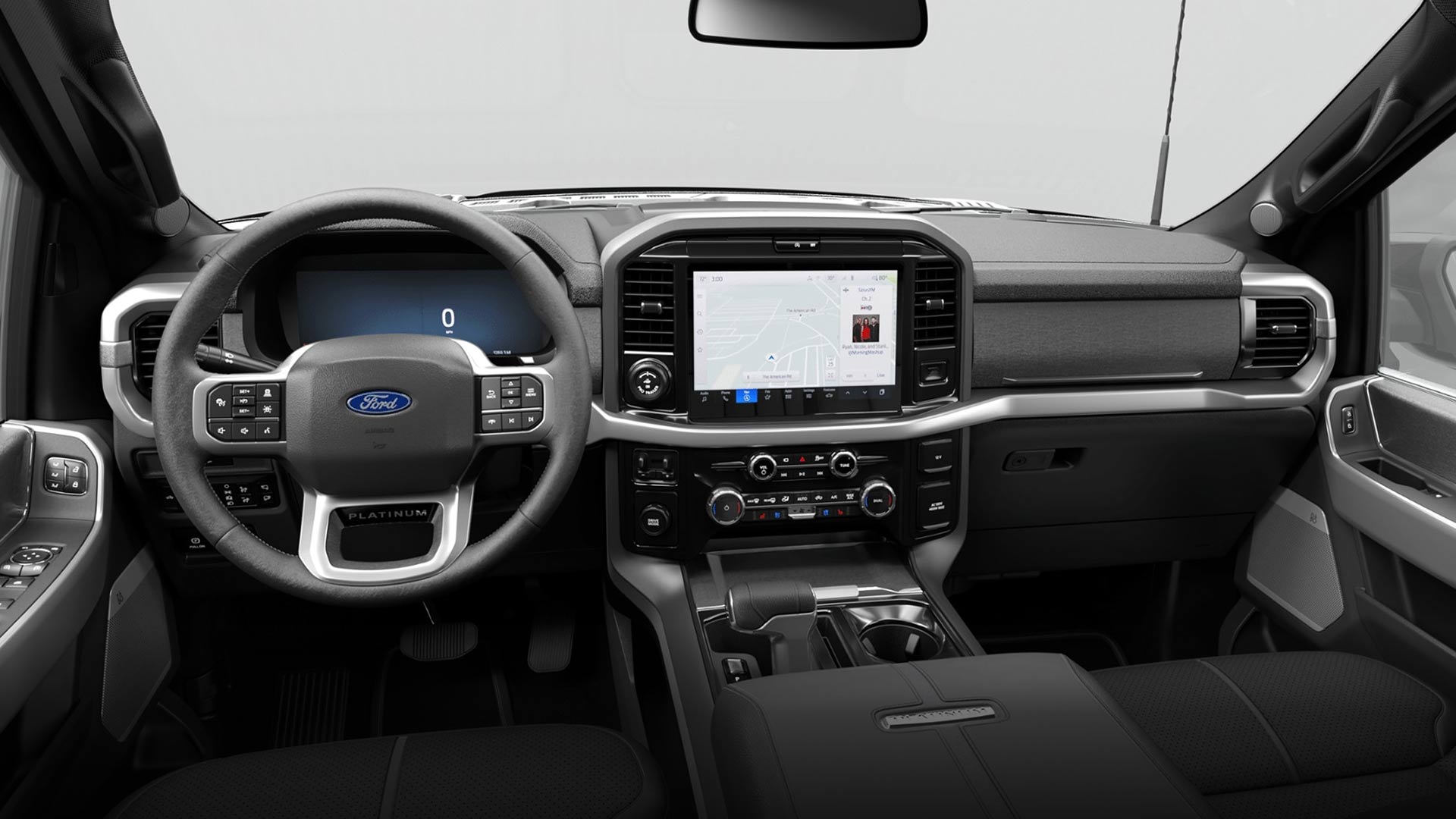 Interior de la Ford F-150