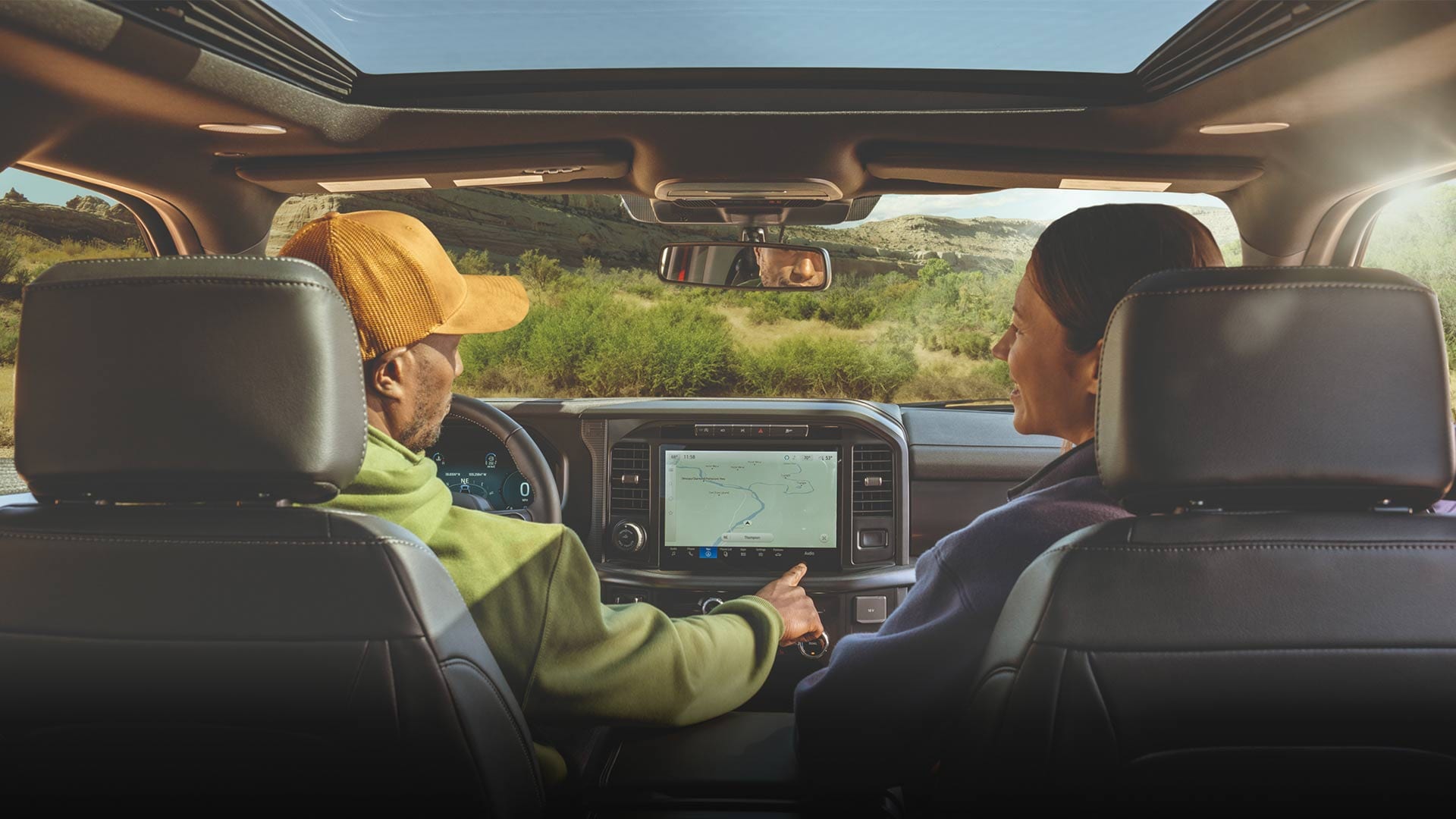 Interior de la Ford F-150