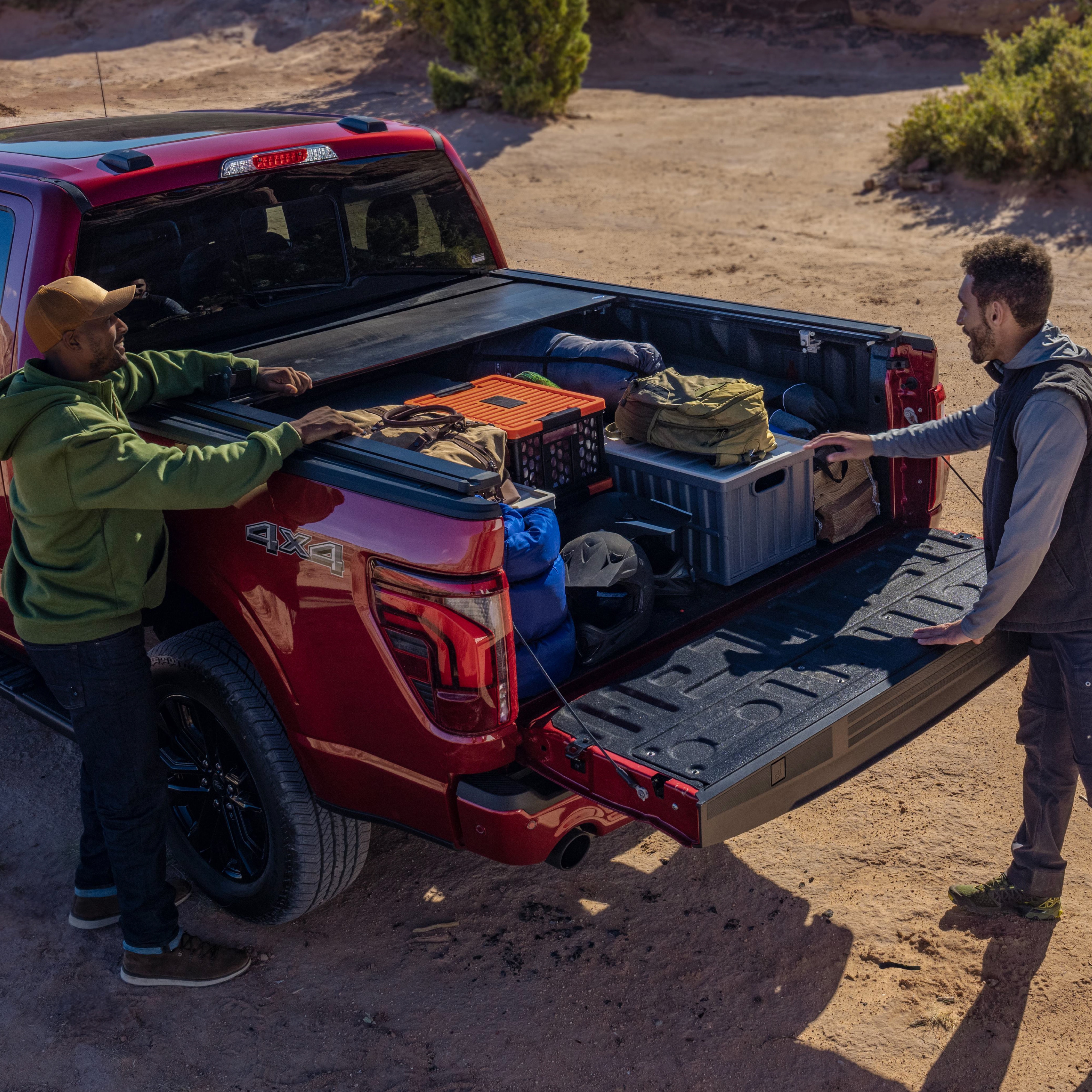 Caja de carga de la Ford F-150