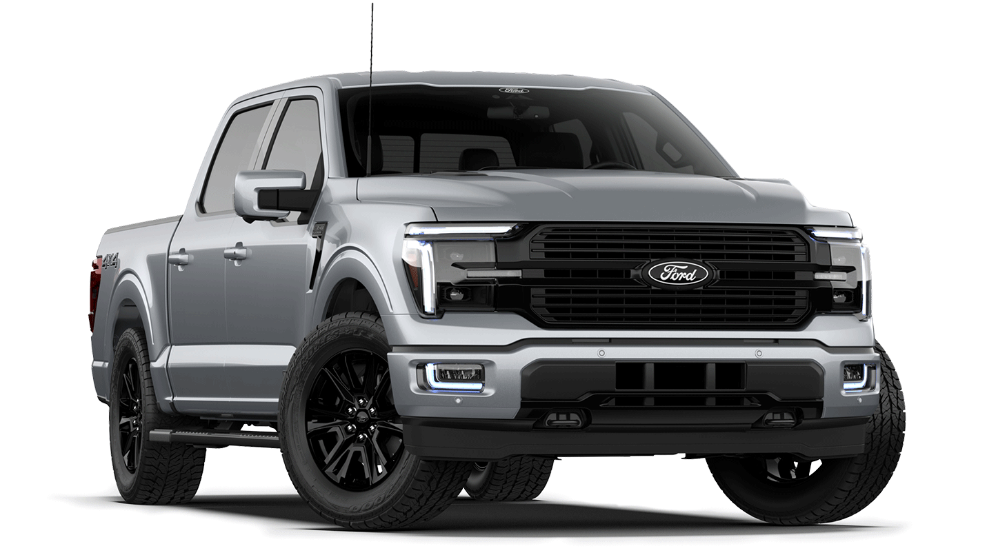 F-150® Platinum™ Completamente Híbrida Plata Icónico
