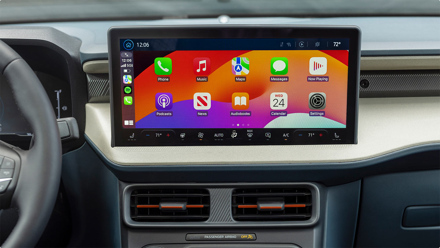Ford Maverick con Apple CarPlay o Android Auto
