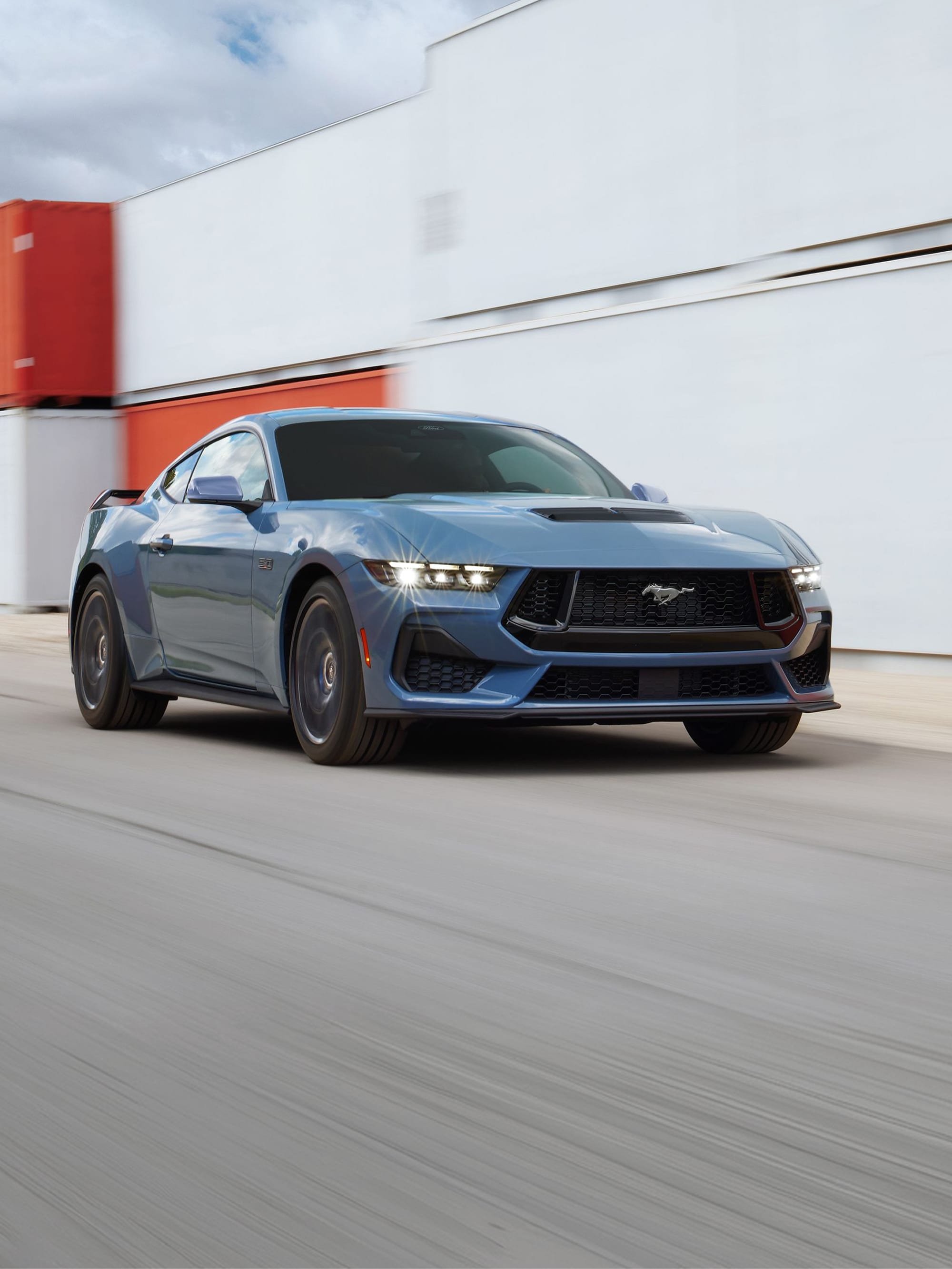Ford Mustang GT Premium en color azul