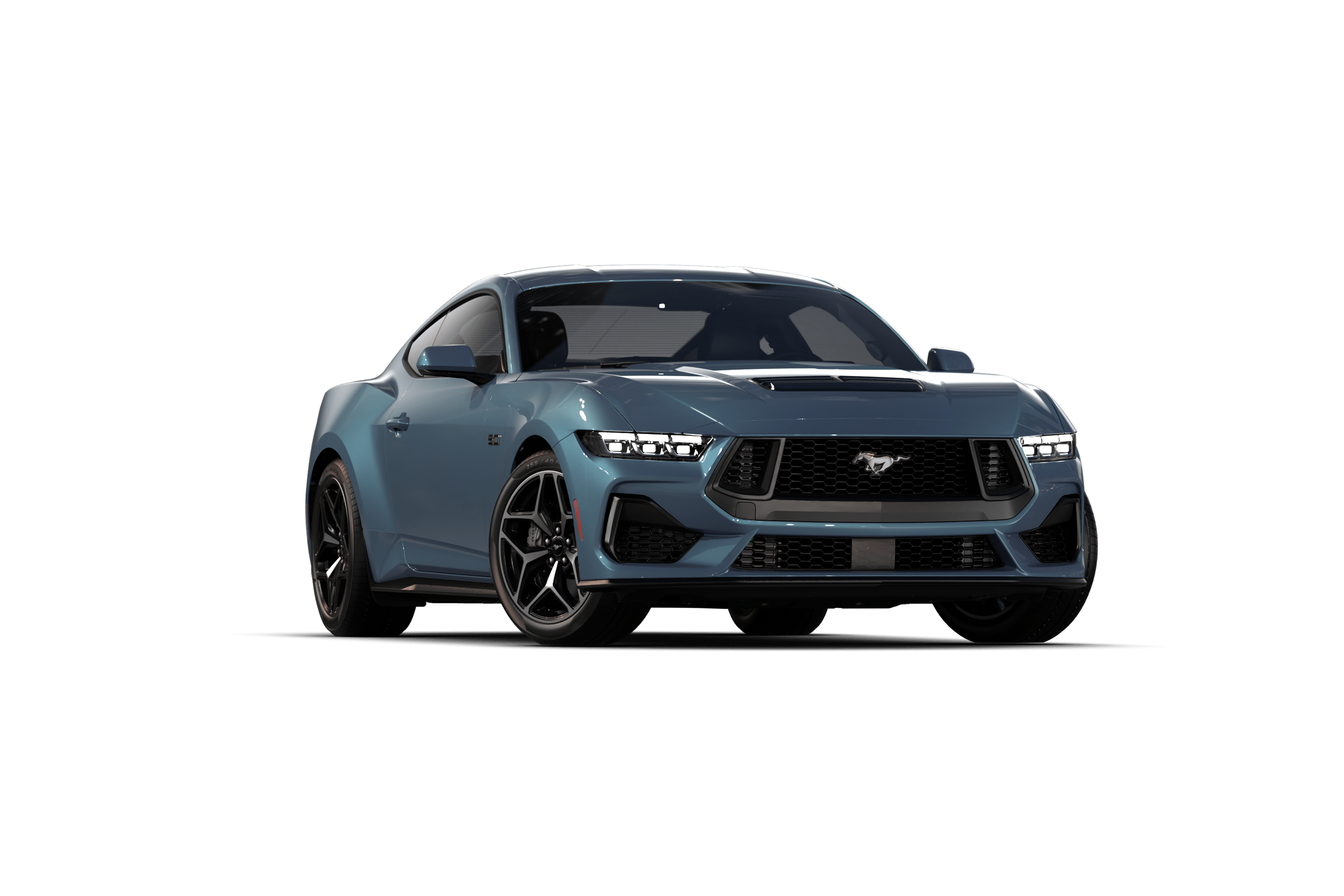 Ford Mustang GT Premium en color azul