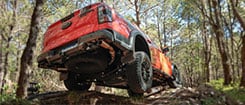 Ford Ranger Raptor detalle exterior carrocería y diseño agresivo