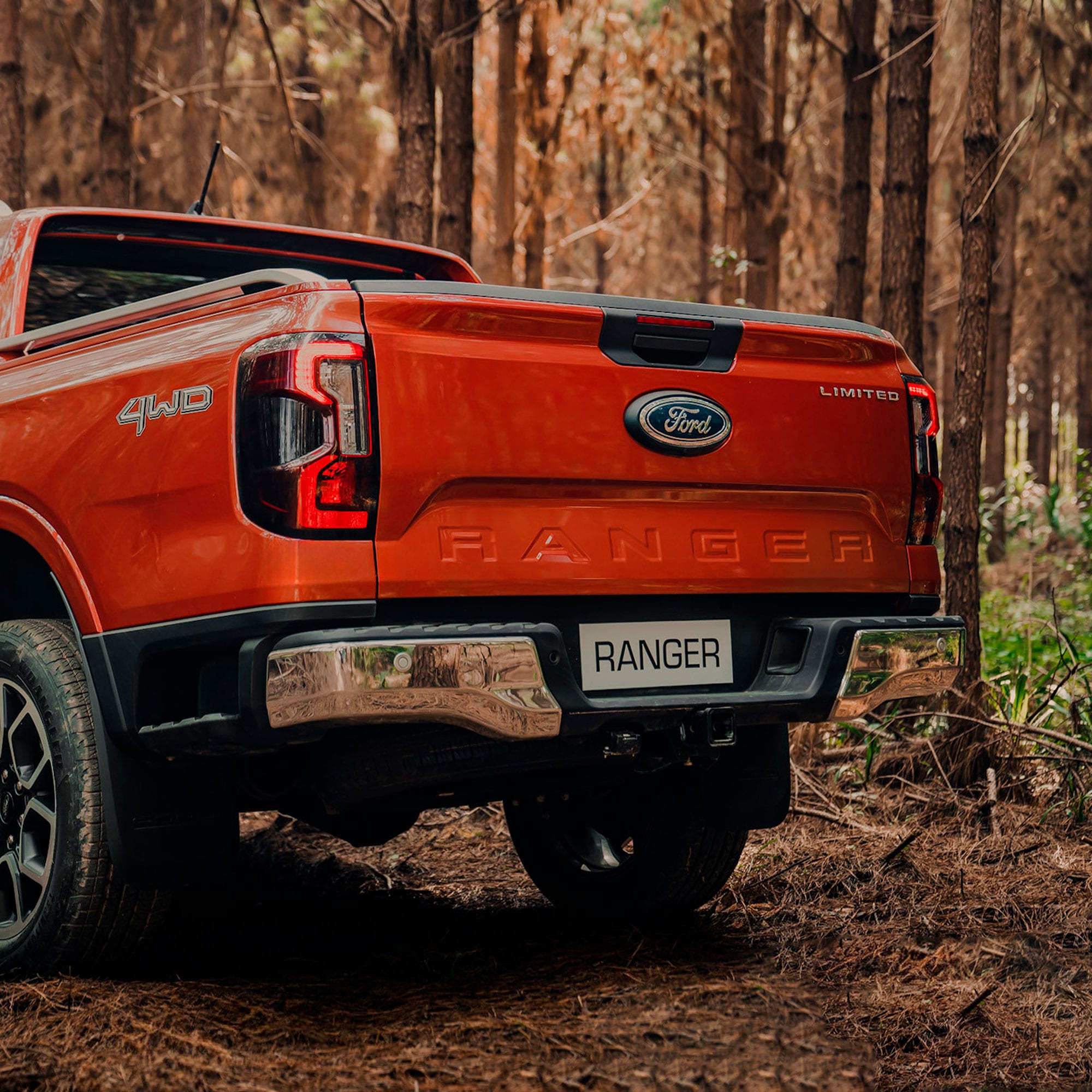 Ford Ranger con diseño exterior renovado