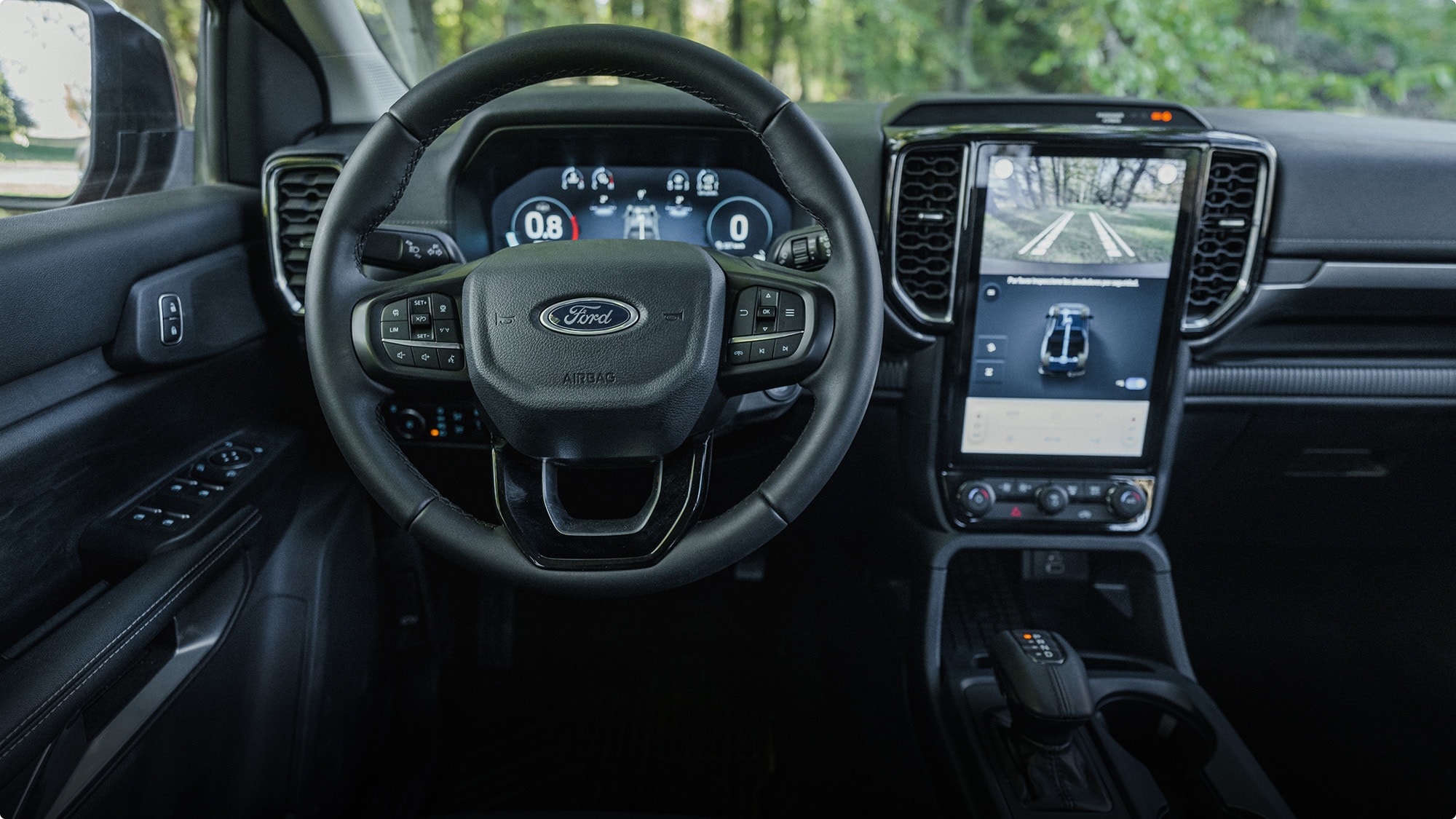 Volante de cuero de la Ford Ranger