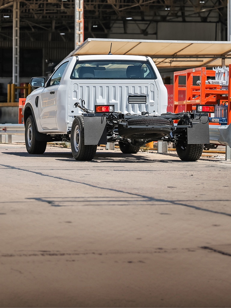 Ford Ranger Chasis capacidad de carga