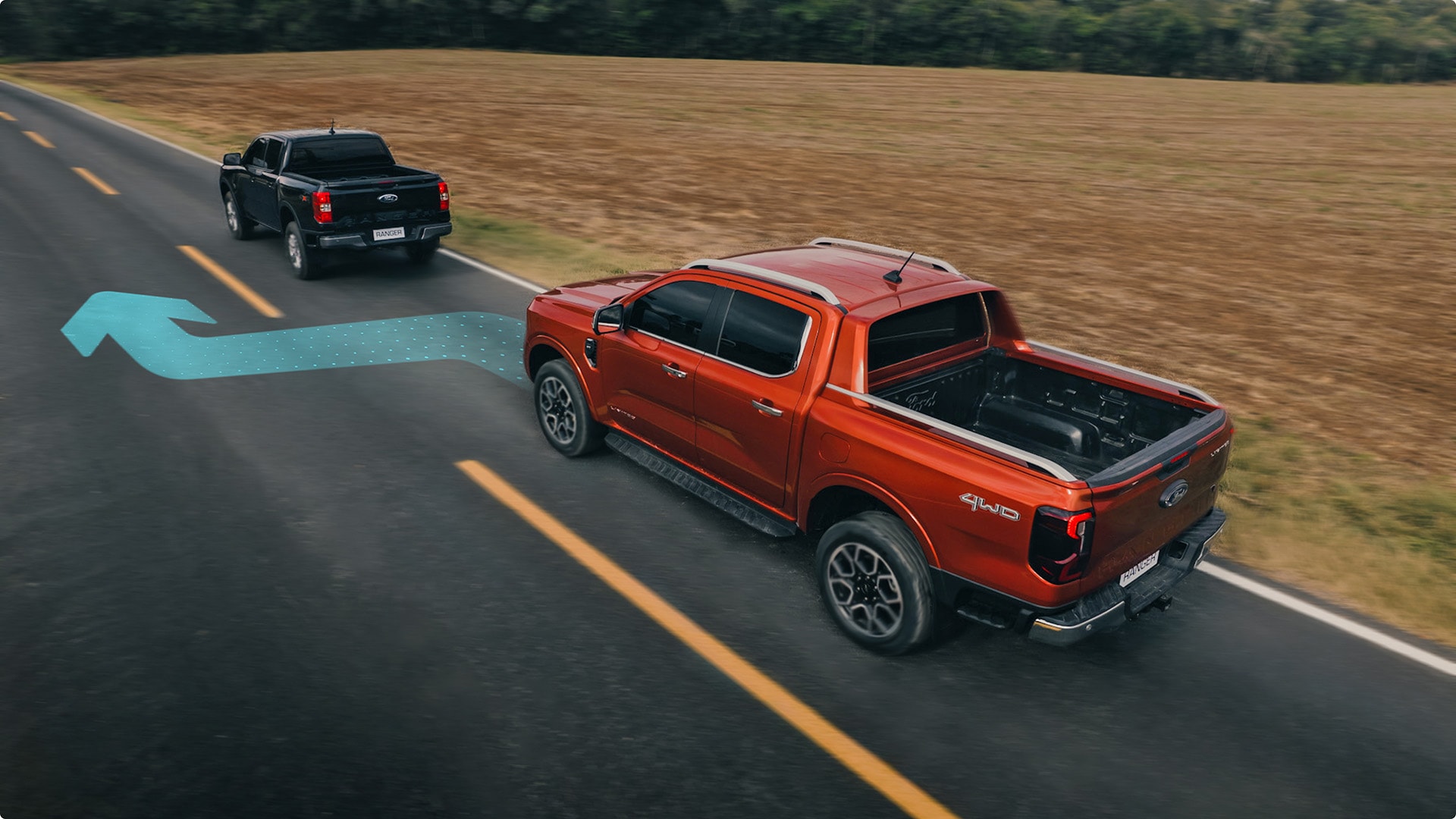 Ford Ranger con Co-Pilot 360