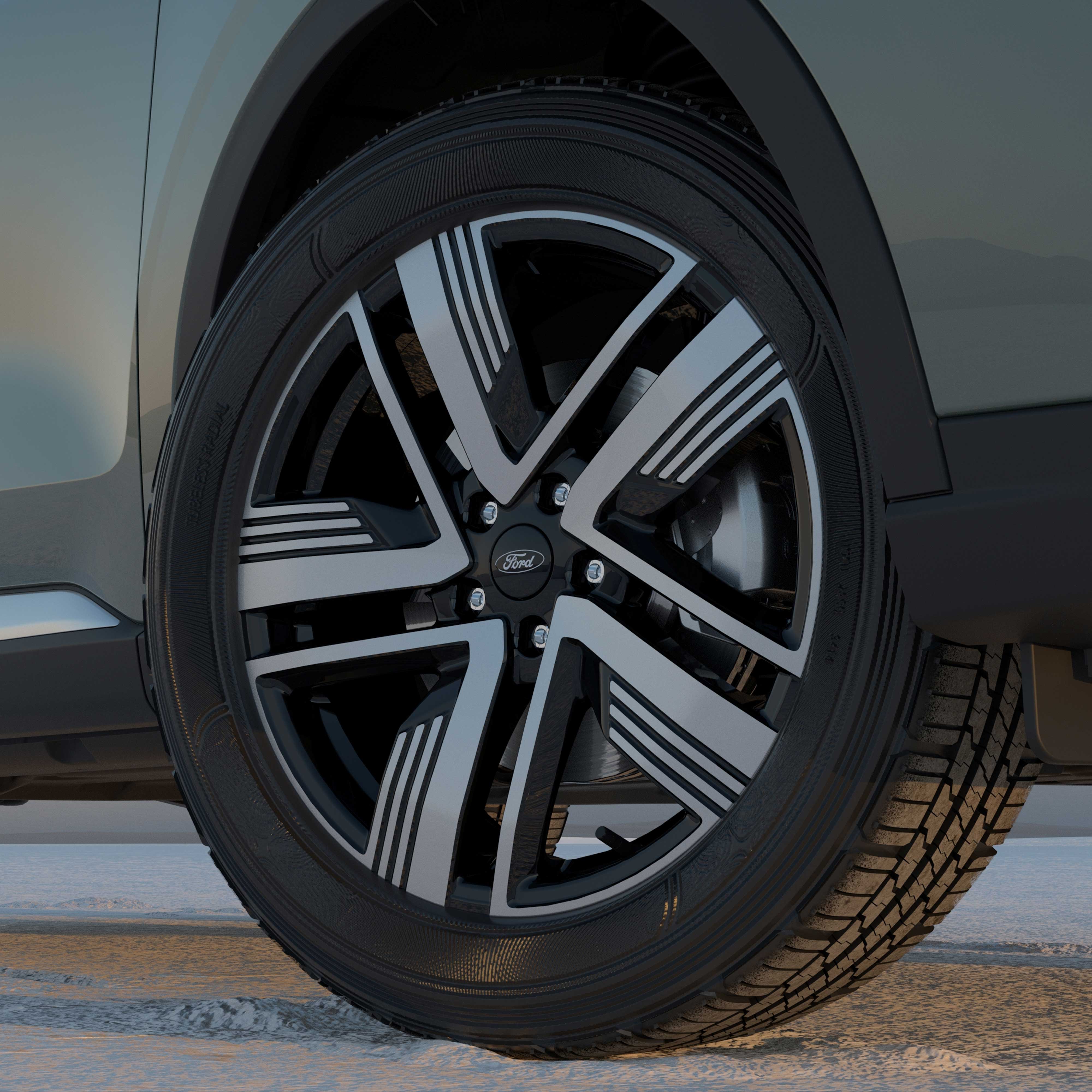Ford Territory Híbrida, detalle de sus rines