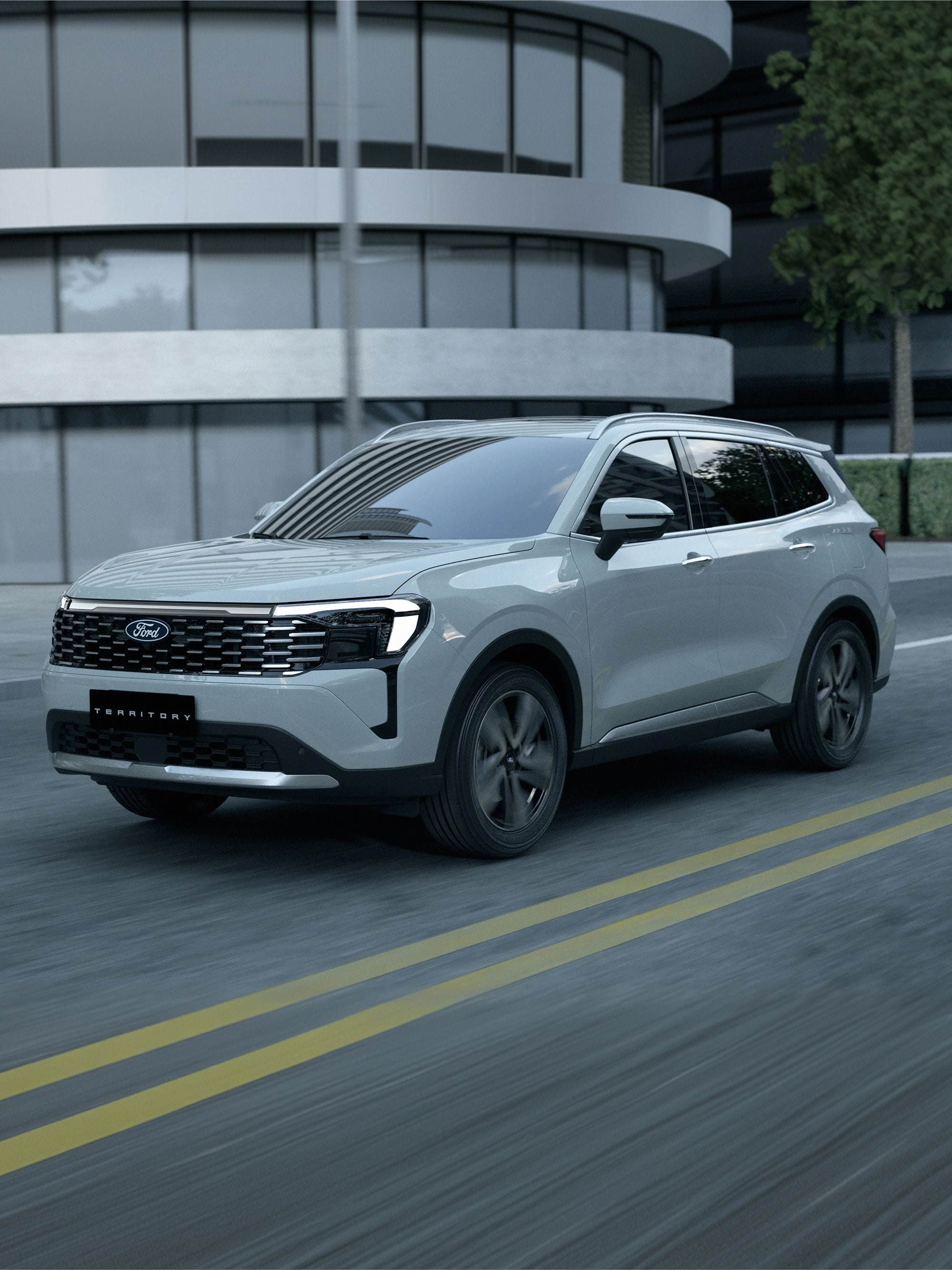 Ford Territory Titanium en entorno urbano